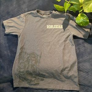 Gray roblox shirt